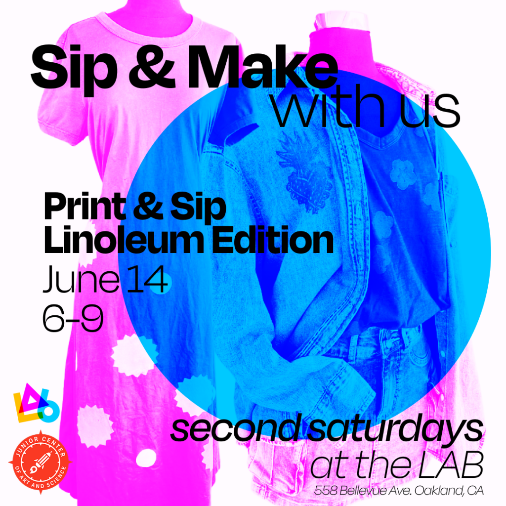June 14 6-9 
Second Saturdays at the Lab
558 Bellevue Ave. Oakland, CA
